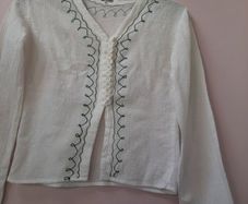 lovely vintage cotton top long sleeves