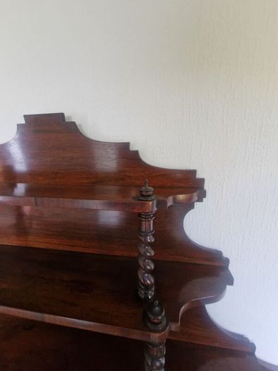 victorian mirrored sideboard/ buffet shelfs