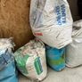 Plastering material and gravel bags Image 2