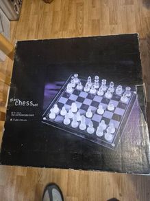Glass Chess Board