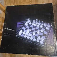 Glass Chess Board