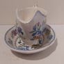 Beautiful Vintage Masons Ironstone Gravy Boat and Matching Underplate in the Regency Pattern, Circa 1940 Image 6