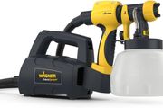 Fence &amp; Decking paint sprayer for fences, sheds, decking or garden furniture, covers 5 m in 9 min, 1400 ml capacity, 460 W, 1.8 m hose