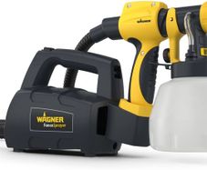 Fence & Decking paint sprayer for fences, sheds, decking or garden furniture, covers 5 m in 9 min, 1400 ml capacity, 460 W, 1.8 m hose