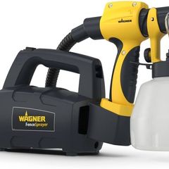 Fence & Decking paint sprayer for fences, sheds, decking or garden furniture, covers 5 m in 9 min, 1400 ml capacity, 460 W, 1.8 m hose