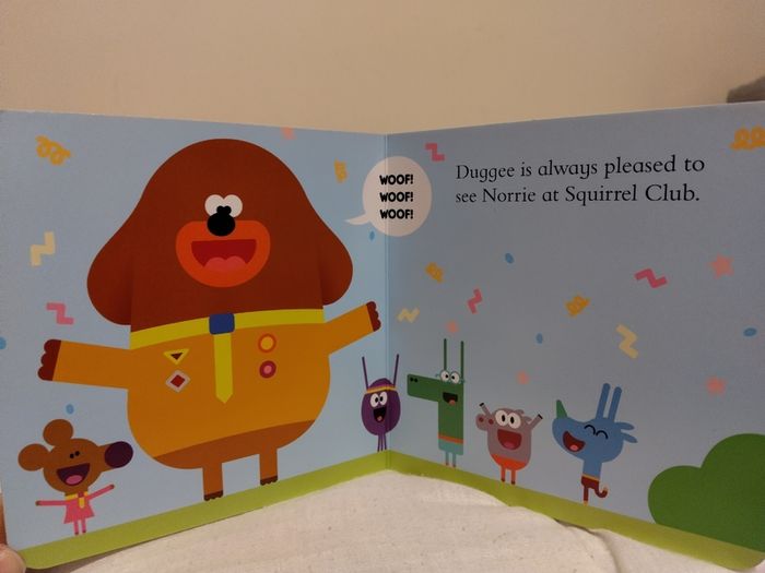 Hey Duggee Hardback Board Books X 4