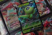 Celebi V ! Ultra Rare ! Half Art ! from Chilling Reign Set ! 2021 ! Pokemon Card !