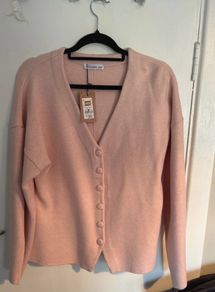 NWT Dunnes Stores ladies dusty pink cardigan
