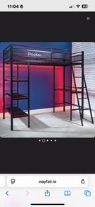 X Rocker high sleeper Gaming bed