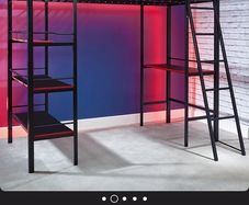 X Rocker high sleeper Gaming bed