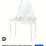 Hemnes dressing table, white. Image 3