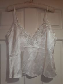 Satin lingerie top