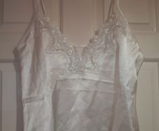 Satin lingerie top
