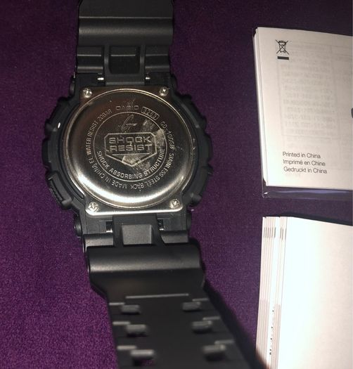 Casio G Shock protection illuminator watch