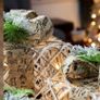 Set of 3 Light-Up Christmas Boxes/Indoor Christmas Decorations / 45 Warm White LED Lights (FREE POSTAGE) Image 4