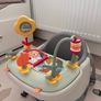 Mamas & Papas Bug 3in1 Floor Booster Seat with Activity Tray Pebble Grey Image 5