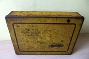 Wills Gold Flake Tin Hinged 2 Tier