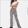 New Motel Rocks Zoven Trouser In 90's Zebra Black And White Image 2