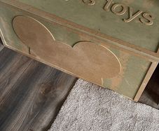 CustomMade Wooden Toy Boxes Made to Order!