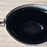 Antique 1902 Edwardian Sterling Silver Mustard Pot Base & Original Glass Liner Image 4