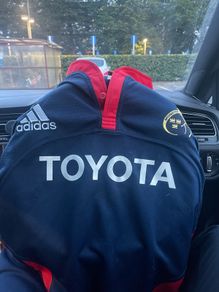 signed Ronan O'Gara Munster jersey