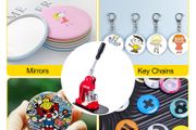 Badge Maker Machine 32mm with 1000pcs