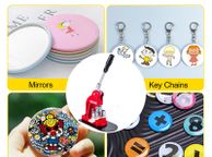 main image for ad Badge Maker Machine 32mm with 1000pcs