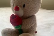 Lovely plush teddy bear from Clintons