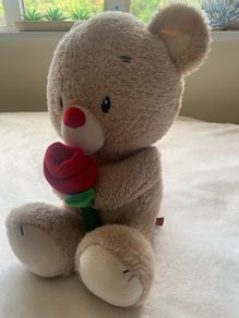 Lovely plush teddy bear from Clintons