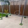 Metal double swing Image 2