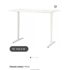 Desk height-adjustable with Desktop drawers.