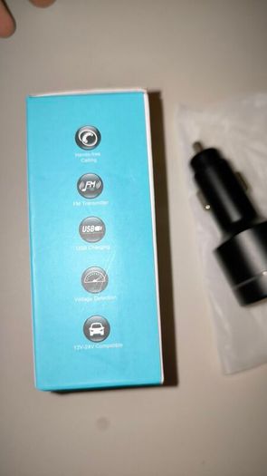 Bluetooth Car Charger & FM Transmitter