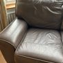 Quality Brown Leather 2-Seater Sofa Image 2