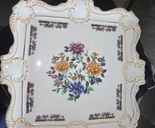 2 Decorative  Miessen style plates (Not Meissen)