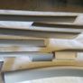 E46 bmw silver interior trim + gear surround trim Image 2