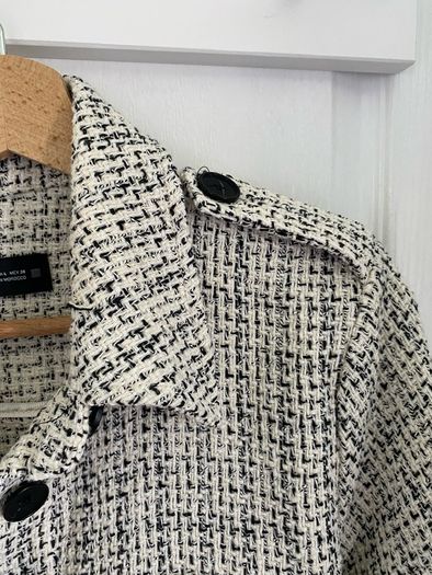 Ladies Zara monochrome jacket. Size L