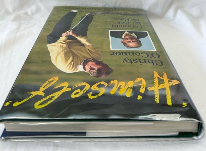 Christy O'Connor Snr SIGNED autobiography Golf Legend
