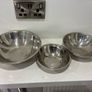 3 Stainless Steel Mixing Bowls Image 2