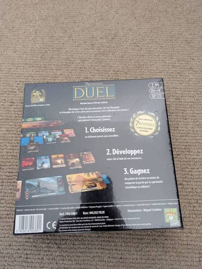 DUEL - 7WONDERS 2 People Version Boardgame