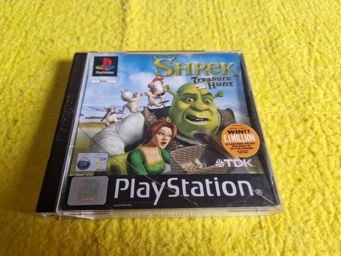 Shrek Treasure Hunter PlayStation1 ps1 PlayStation2 ps2 games Original