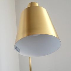 Metalic standing Lamp