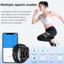 NEW SALE | Smart Watch for Men Women(Answer/Make Calls), 1.85" HD Touch Screen Fitness Watch with Heart Rate Sleep Monitor, Multiple Sports Modes, IP67 Waterproof Activity Trackers Compatible with Android IOS Image 4