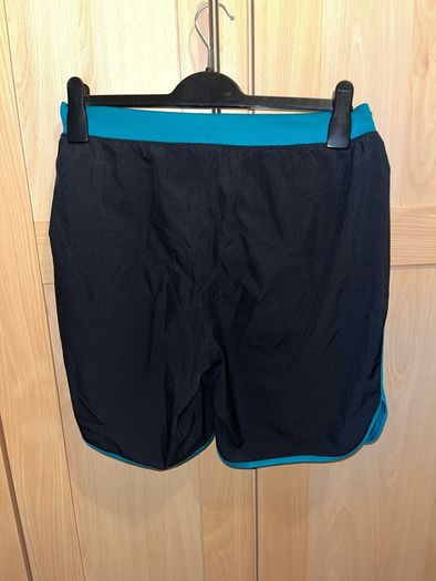 Black and turquoise blue green under Armour shorts size medium