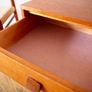 Mid Century Teak Single Bedside Locker / Cabinet 1960s Vintage Retro Image 5