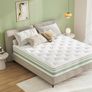 King Size Mattress 5FT, 10 Inch Gel Memory Foam Pocket Sprung Hybrid Mattress, 7-Zone Orthopedic & Motion Isolation, Medium Firm, 150x200x25cm Image 3