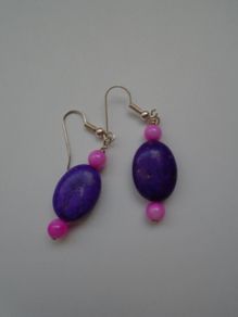 Drop earrings,Handcrafted earrings,Gift.New