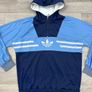 Vintage 90s Adidas Colorado Hoodie Sweatshirt Mens Medium Made In West Germany Image 2
