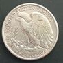 1942 Walking Liberty Silver Half Dollar Coin Image 3