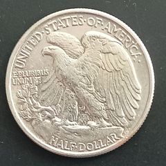 1942 Walking Liberty Silver Half Dollar Coin