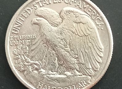 1942 Walking Liberty Silver Half Dollar Coin